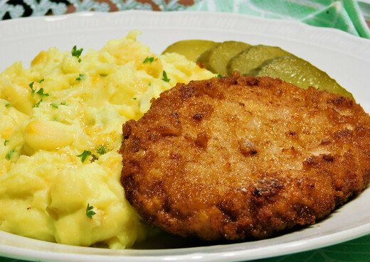 16.04.2026 Holandský řízek , bramborová kaše